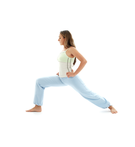 Warrior 2 Pose step by step - Ekhart Yoga